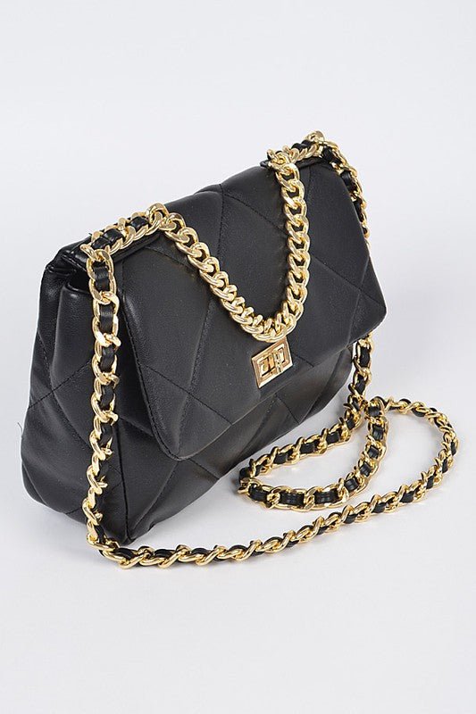 Juliana handbag, black - Fashionistar boutique