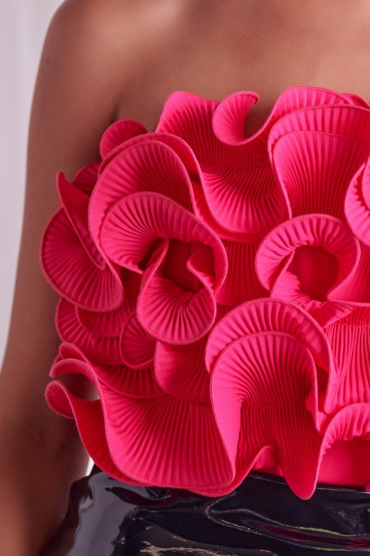 Kelly tube top, Fuchsia - Fashionistar boutique