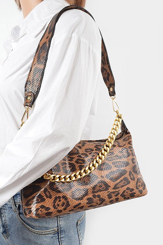 Laeticia handbag, leopard - Fashionistar boutique