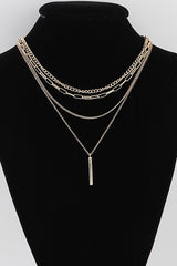 Olivia necklace, gold - Fashionistar boutique