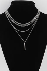 Olivia necklace, silver - Fashionistar boutique