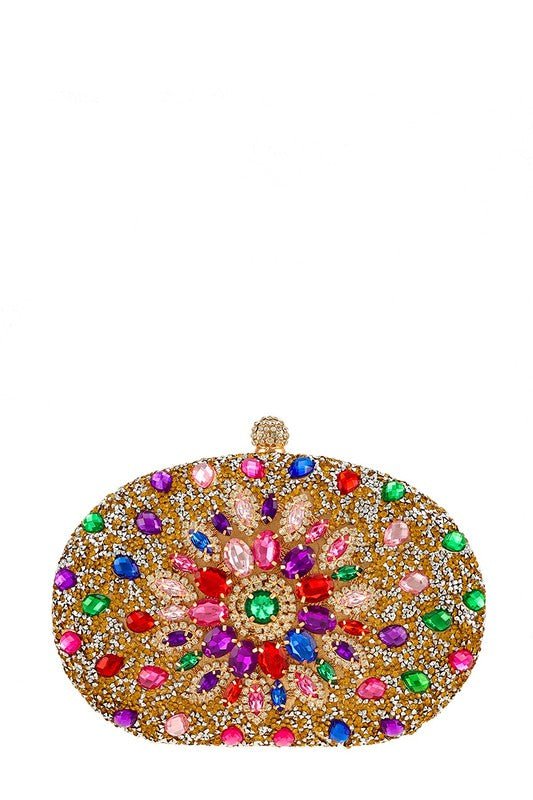 Sarah glitter purse, multicolor - Fashionistar boutique
