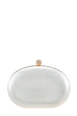 Sarah glitter purse, silver - Fashionistar boutique